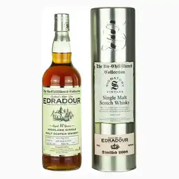 Edradour 10 Year Old 2008 Signatory Un-Chillfiltered
