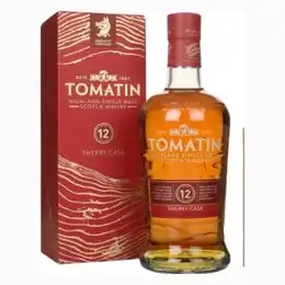 Tomatin 12 Year Old Sherry Cask  Whisky 70cl
