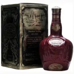 Royal Salute 21 Year Old Red Spode Decanter Bot. 1970s