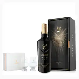 Glenfiddich 23 Year Old Grand Cru & 2 Glasses in Presentation Box