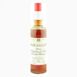 Macallan 1958, Floret Stencilled Bottle