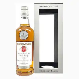 Longmorn 13 Year Old Distillery Labels