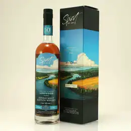 Linkwood Distillery 10 year old Single Cask Speyside Cask Strength Single Malt Scotch Whisky from The Spirit of Art with a painting by Nichol Wheatley from The Distillers Art Ltd 59.2% 70cl