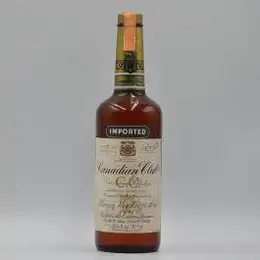 Canadian Club Blended Whisky 6 Year Old Imported 70 Proof 1970s