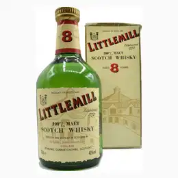 Littlemill 8 Year Old Vintage Scotch Whisky - Wear to Box - 40% 70cl