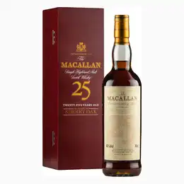 Macallan 25 Year Old Anniversary Malt