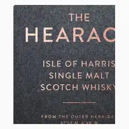 The Hearach Isle of Harris Single Malt