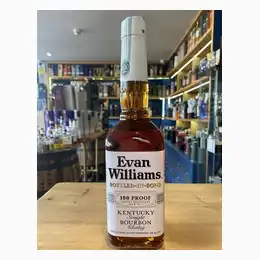 Evan Williams White Label BIB Bourbon 100 Proof 70cl 50%