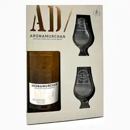 Ardnamurchan AD/ 70cl Plus 2 Glasses Giftset