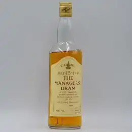 Cardhu 15 Year Old Single Malt Whisky Managers Dram 1989