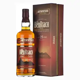 Benriach 25 Year Old Authenticus Peated