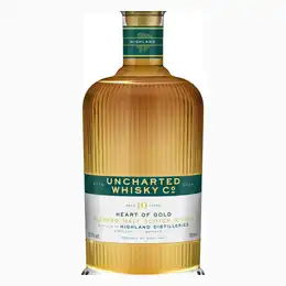 Uncharted Whisky, Heart Of Gold, Highland Blended Malt 10 Year Old