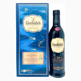 Glenfiddich 19 Year Old Age of Discovery Bourbon Cask Single Malt Scotch Whisky, 70cl, 40% ABV
