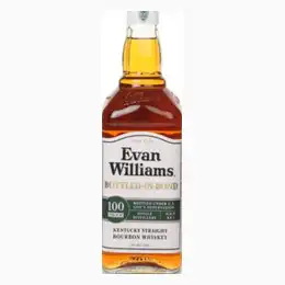 Evan Williams White Label  Whiskey 70cl
