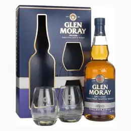 Glen Moray Port Cask Whisky Gift Pack 70cl