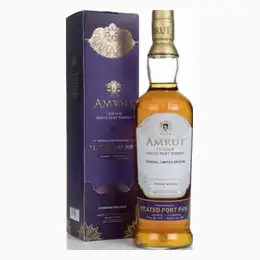 Amrut Peated Port Pipe  Whisky 70cl