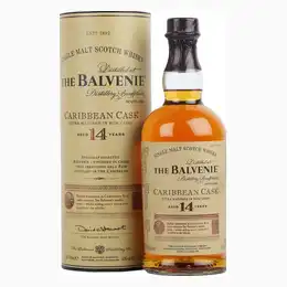 Balvenie Caribbean Cask 14 Year Old Whisky 70cl Next Day Delivery