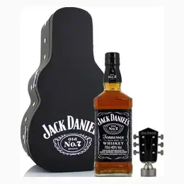 Jack Daniels Old No 7 Guitar Case Whiskey, 70 cl