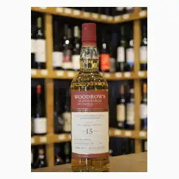 ROYAL BRACKLA 15 YEAR OLD SINGLE CASK WHISKY WOODROWS OF EDINBURGH BOTTLING