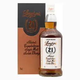 Longrow 21 Year Old Whisky 2023 Release 46%