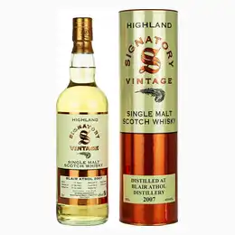 Blair Athol 12 Year Old 2007 Signatory Highland