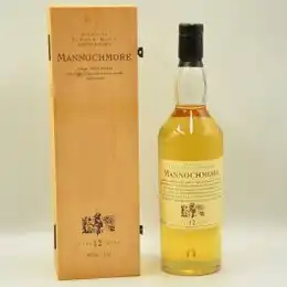 Mannochmore 12 Year Old Single Malt Scotch Flora & Fauna Wooden Box