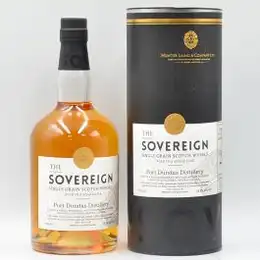 Port Dundas 25 Year Old Single Grain Whisky 1988 The Sovereign