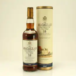 Macallan 18 year old Sherry Oak Cask 1985 Highland Single Malt Scotch Whisky 43% 70cl