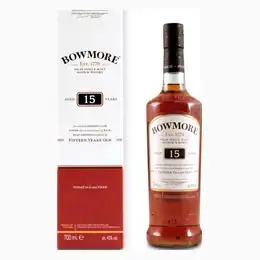 Bowmore 15 YO Scotch Whisky 0.7L 