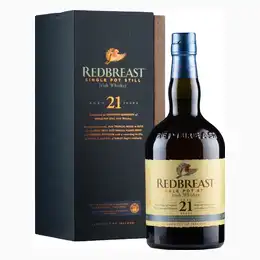 Redbreast 21 Year Old Single Pot Still Irish Whiskey, 70 cl