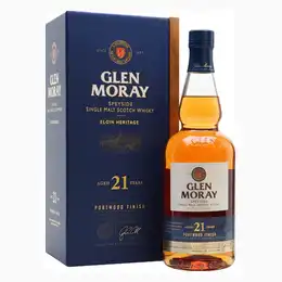 Glen Moray 21 Year Old Port Wood Finish