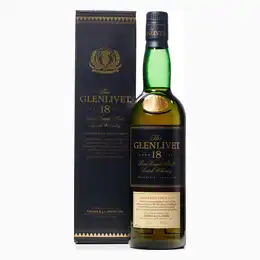 Glenlivet 18 Year Old Bottled 1990s With Original Box