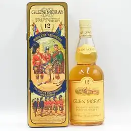 Glen Moray 12 Year Old Whisky Regiments Queen