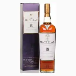 The Macallan 18 Year Old Sherry Oak  Whisky 70cl