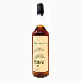 Benrinnes 15 Year Old Flora & Fauna Speyside Malt Scotch Whisky WG, 70cl, 43% ABV