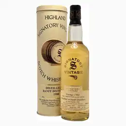 Banff 20 Year Old 1980 Signatory #634 43% 70cl