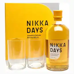 Nikka Days Gift Pack With Two Glasses 70cl