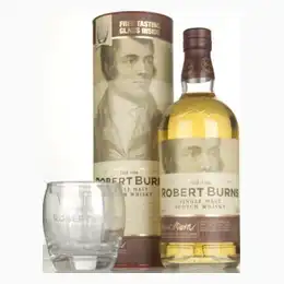 Robert Burns Single Malt Gift Set with Glass Whisky 70cl