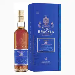 Bottle Of Royal Brackla 25 Year Old Whisky With Gift Box