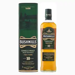 Bushmills 10 Year Old Whiskey, 70 cl