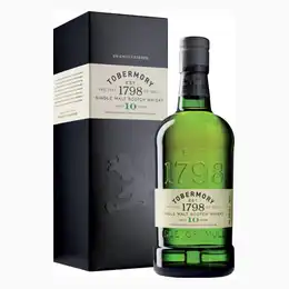 Tobermory 10 Year Old  Island Single Malt Scotch Whisky 70cl