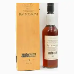 Balmenach 12 Year Old Single Malt Whisky Flora & Fauna in Wooden Box