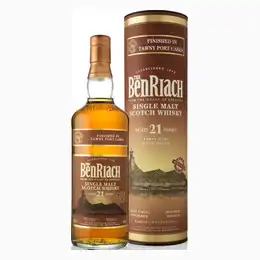 BenRiach 21 Year Old Tawny Port Wood Finish
