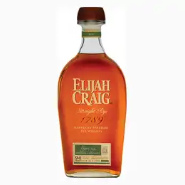 Elijah Craig Straight Rye Kentucky Straight Rye Whiskey 70cl