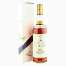 Macallan 1972 18 Year Old, Very Rare UK Bottling with Box
