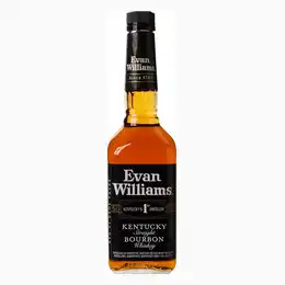 Evan Williams Black Label Kentucky Straight Bourbon Whiskey 70cl