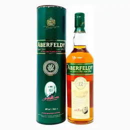 Aberfeldy 12 Year Old Single Malt Scotch Whisky, 70cl, 40% ABV