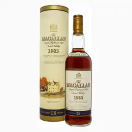 Macallan 18 Year Old 1983 Speyside Single Malt Scotch Whisky 70cl