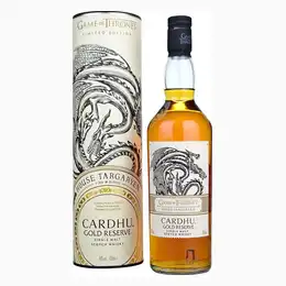 Cardhu Gold Reserve Game of Thrones House Targaryen Single Malt Whisky 70cl