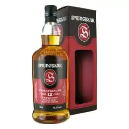 Springbank 12 Year Old Cask Strength 56.2% 70cl